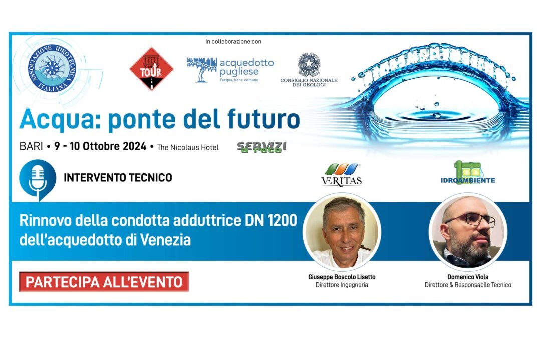 Acqua: ponte del futuro – Bari 2024